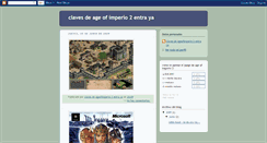 Desktop Screenshot of clavesdeageofimperio2.blogspot.com