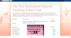 Desktop Screenshot of nottinghamfinishingschool.blogspot.com