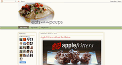 Desktop Screenshot of eatswiththepeeps.blogspot.com