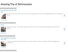 Tablet Screenshot of amazingtripofdeliciousness.blogspot.com