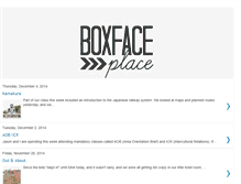 Tablet Screenshot of boxfaceplace.blogspot.com