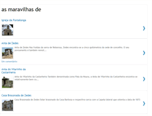 Tablet Screenshot of maravilhas-de-ansiaes.blogspot.com