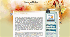 Desktop Screenshot of livingasmartha.blogspot.com