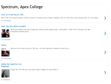 Tablet Screenshot of apexcollege.blogspot.com