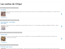 Tablet Screenshot of chiquisbd.blogspot.com