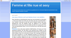 Desktop Screenshot of fille-sexy.blogspot.com