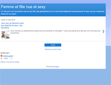 Tablet Screenshot of fille-sexy.blogspot.com