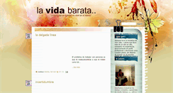 Desktop Screenshot of lavidabarata.blogspot.com