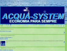 Tablet Screenshot of acqua-system.blogspot.com