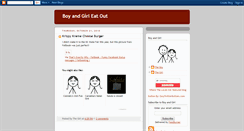 Desktop Screenshot of boyandgirleatout.blogspot.com
