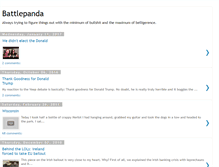 Tablet Screenshot of battlepanda.blogspot.com