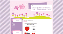 Desktop Screenshot of catequeseinfantilsaojose.blogspot.com