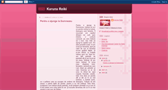 Desktop Screenshot of karuna-reiki.blogspot.com