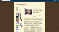 Desktop Screenshot of len-seekingthelord.blogspot.com