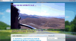 Desktop Screenshot of cristiana-drumuri-spirituale.blogspot.com