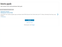 Tablet Screenshot of bisnis-ppob.blogspot.com