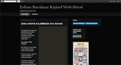 Desktop Screenshot of erhanbacaksiz.blogspot.com