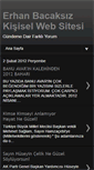 Mobile Screenshot of erhanbacaksiz.blogspot.com