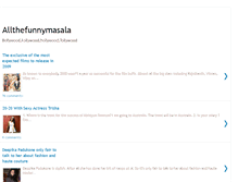 Tablet Screenshot of allthefunnymasala.blogspot.com