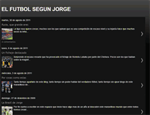 Tablet Screenshot of elfutbolsegunjorge.blogspot.com