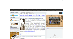 Desktop Screenshot of guifoessportclube.blogspot.com