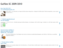 Tablet Screenshot of guifoessportclube.blogspot.com