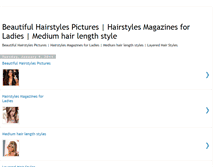 Tablet Screenshot of ladieshairstylespics.blogspot.com