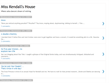 Tablet Screenshot of misskendallshouse.blogspot.com