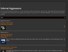 Tablet Screenshot of infernalaggressors.blogspot.com