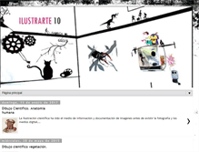 Tablet Screenshot of ilustrarte10.blogspot.com