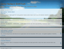 Tablet Screenshot of birthtruth.blogspot.com