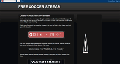 Desktop Screenshot of free-soccerstream.blogspot.com