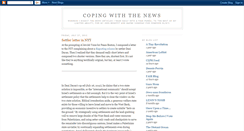 Desktop Screenshot of copingwiththenews.blogspot.com