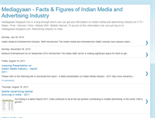 Tablet Screenshot of mediagyaan.blogspot.com