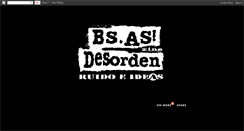 Desktop Screenshot of bsasdesorden.blogspot.com