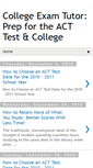 Mobile Screenshot of collegeexamtutor.blogspot.com