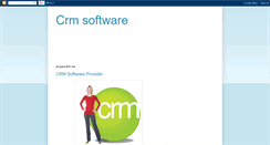 Desktop Screenshot of crm1software.blogspot.com