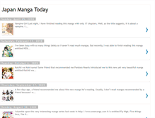 Tablet Screenshot of japanmangatoday.blogspot.com