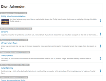 Tablet Screenshot of dionashenden.blogspot.com