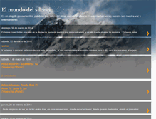 Tablet Screenshot of elmundodelsilencio-anna.blogspot.com