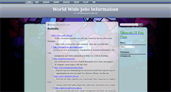 Desktop Screenshot of jobsin-world.blogspot.com