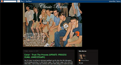 Desktop Screenshot of classicbrian.blogspot.com