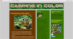 Desktop Screenshot of campingincolor.blogspot.com