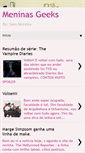 Mobile Screenshot of meninasgeeks.blogspot.com