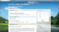 Desktop Screenshot of cpcollegerepublicans.blogspot.com