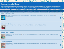 Tablet Screenshot of docequeridodoce.blogspot.com