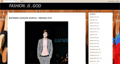 Desktop Screenshot of fashion-is-god.blogspot.com