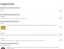 Tablet Screenshot of droguemelvin.blogspot.com