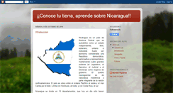 Desktop Screenshot of nicaraguaestutierra.blogspot.com