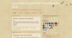 Desktop Screenshot of englishinfuenlabrada.blogspot.com